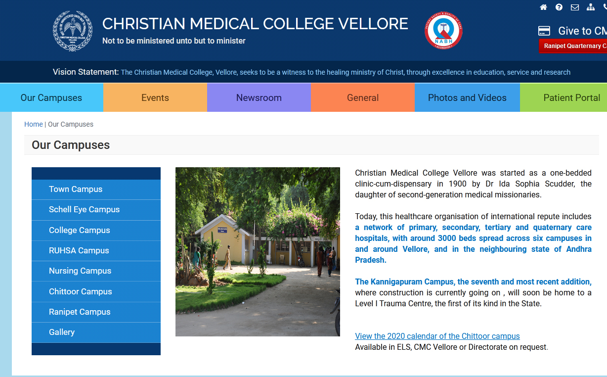 Christian Medical College, Vellore 