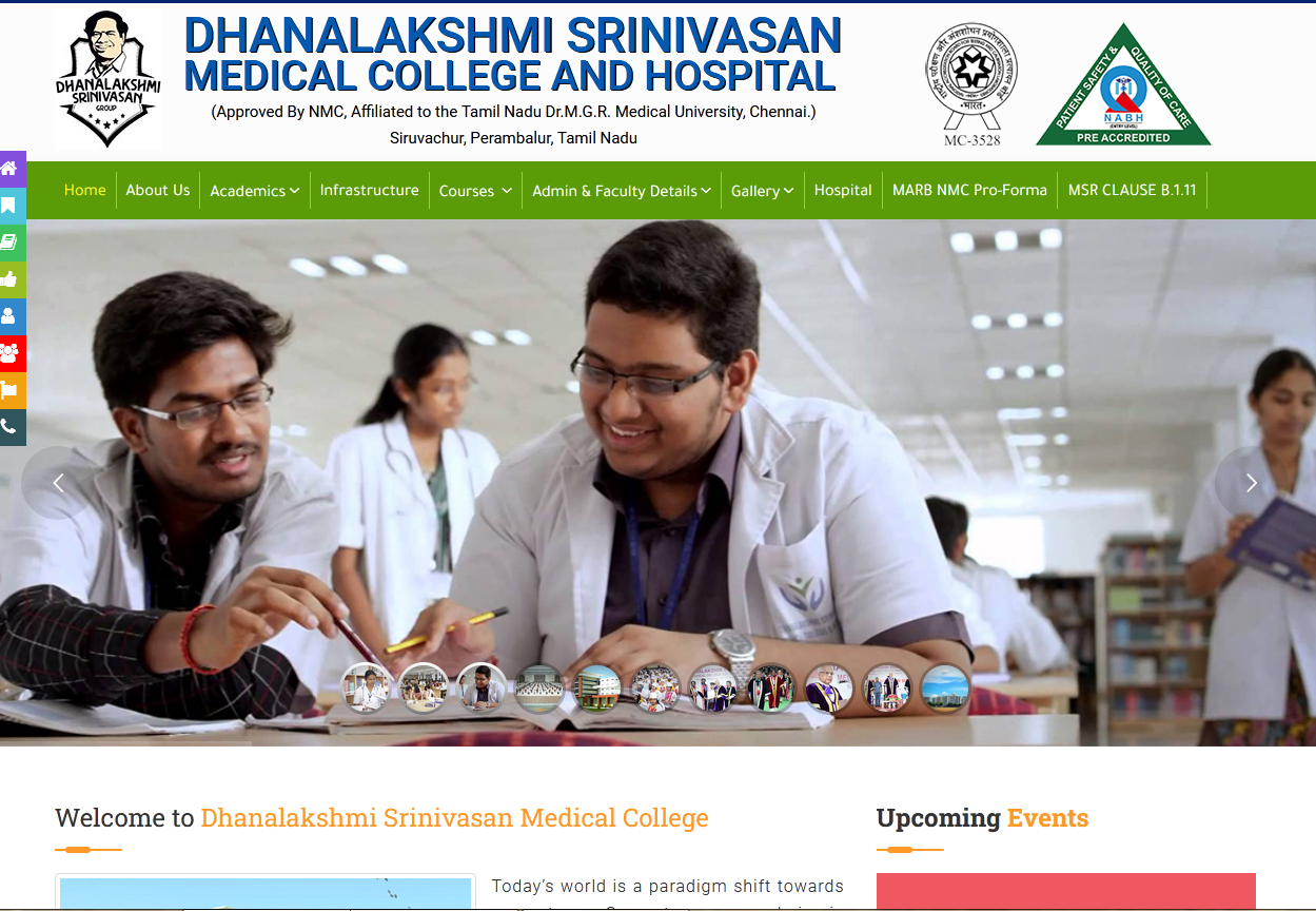 Dhanalakshmi Srinivasan Medical College and Hospital,Perambalur 