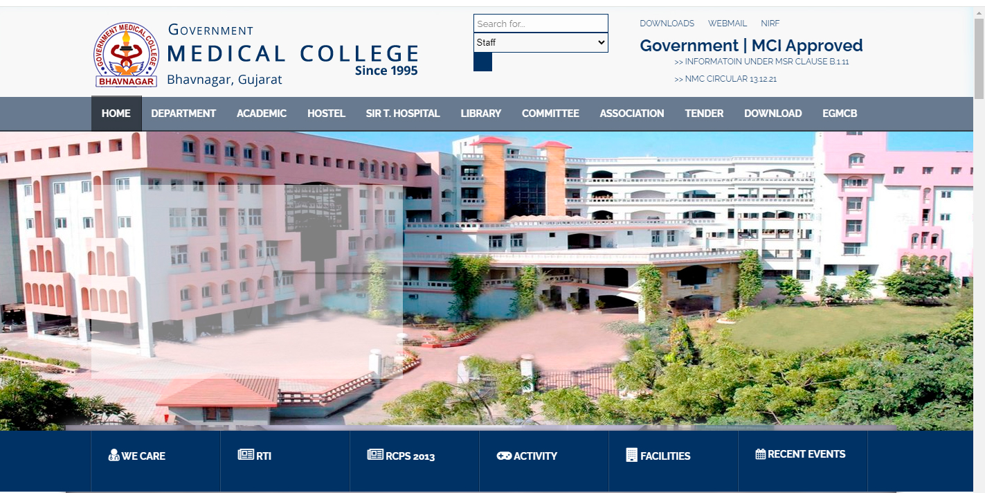 Government Medical College, Bhavnagar