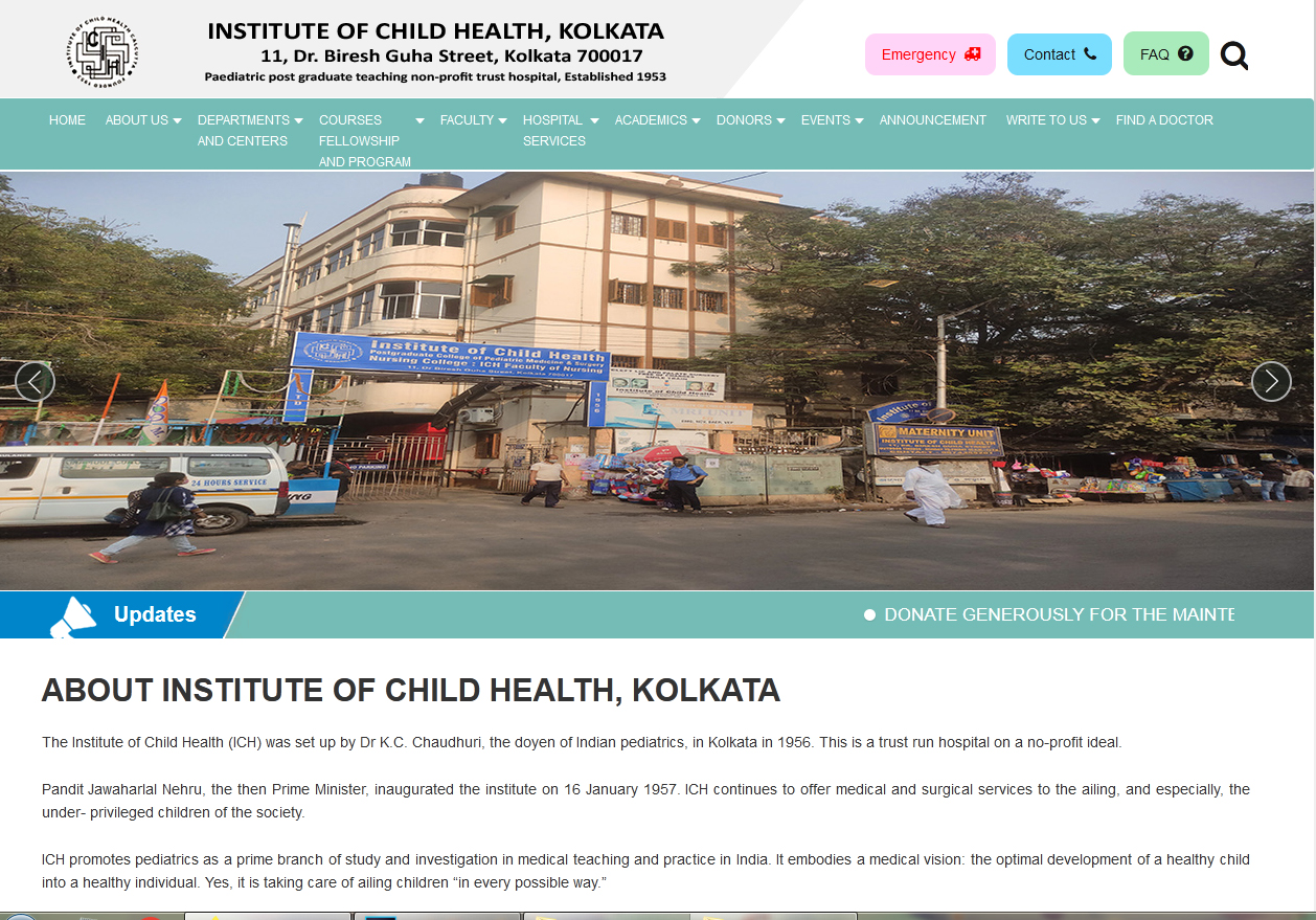 Institute of Child Health, Kolkata