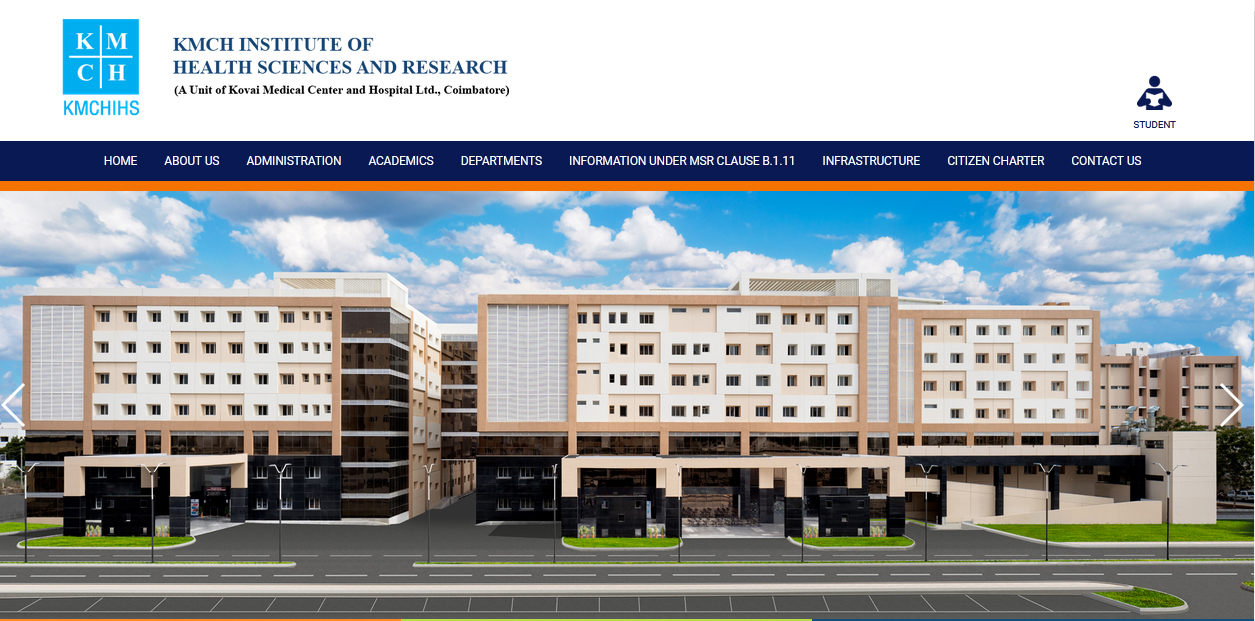 KMCH Institute of Health Sciences and Research, Coimbatore