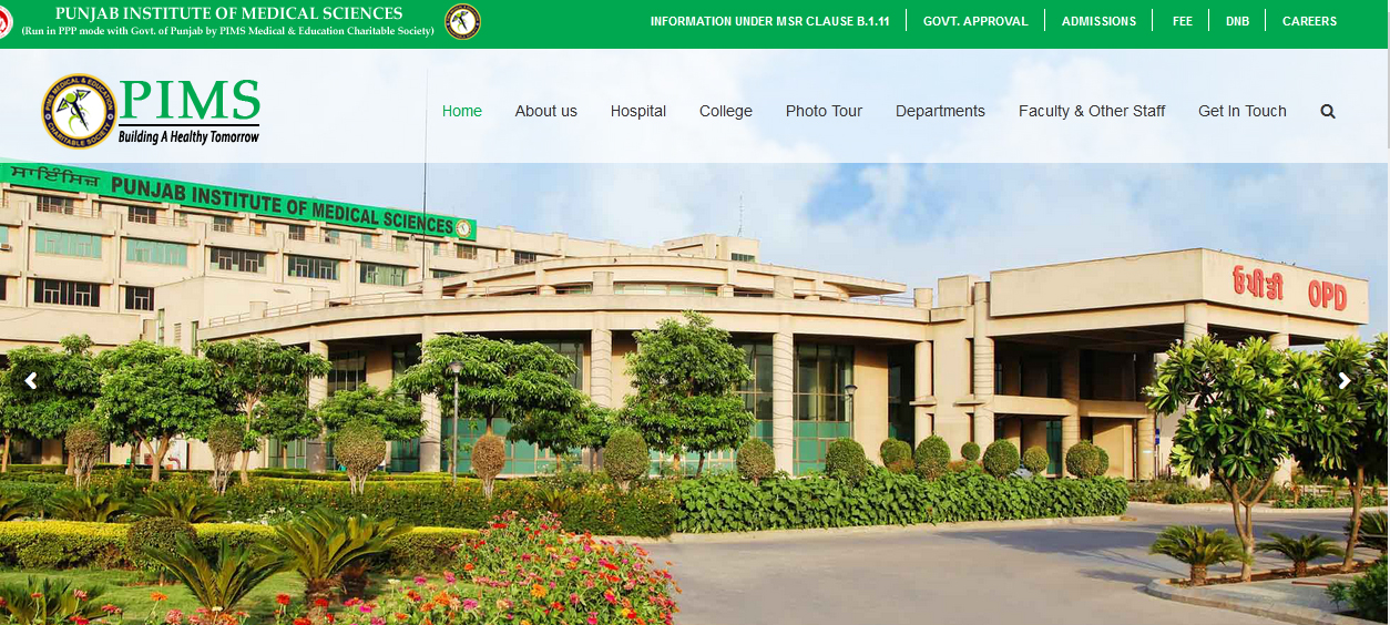 Punjab Institute of Medical Sciences, Jalandhar 