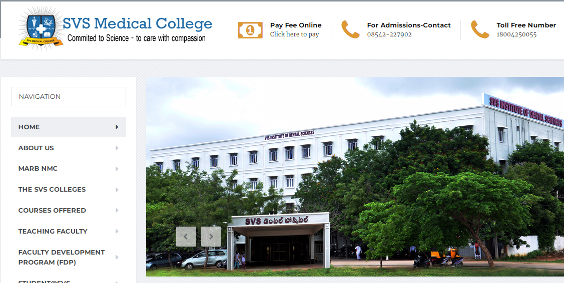 S V S Medical College, Mehboobnagar  