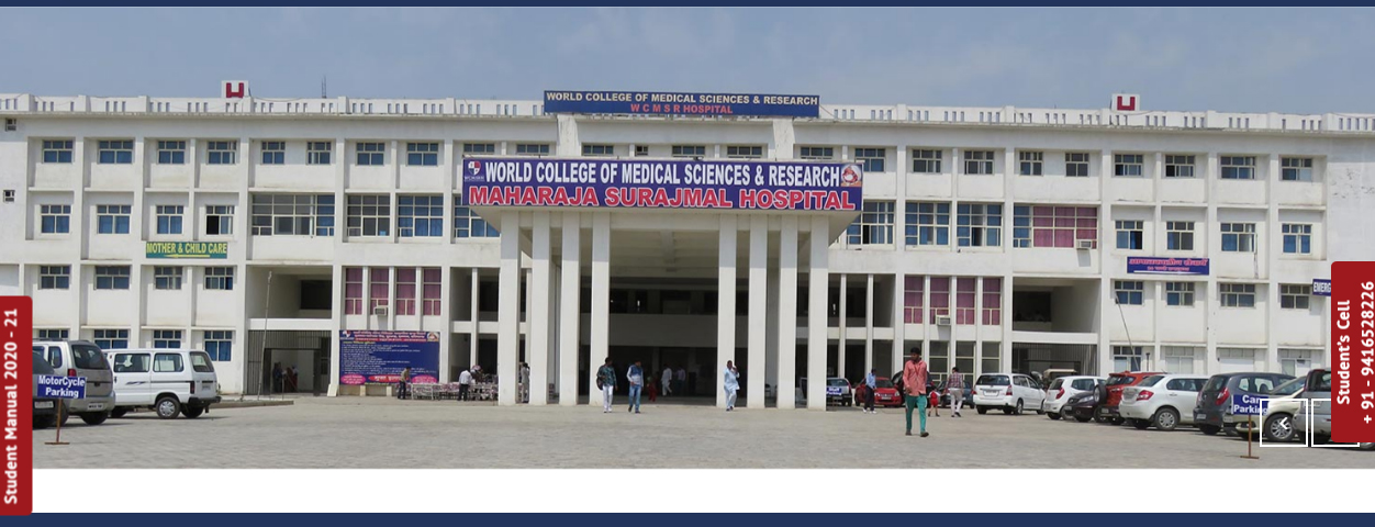 World College of Medical Sciences &amp; Researc, Jhajjar, Haryana
