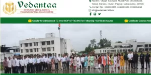 Vedantaa Institute of Medical Sciences, Palghar, Maharashtra  